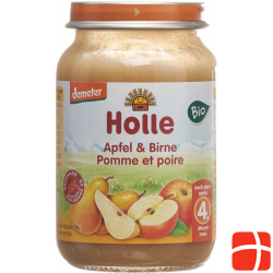 Holle Apple & Pear from the 4th month Organic 190g