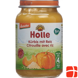 Holle Pumpkin with Rice from the 4th month organic 190g