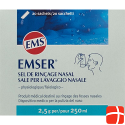 Emser Nasenspülsalz 20x2.5g