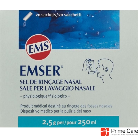 Emser Nasenspülsalz 20x2.5g buy online