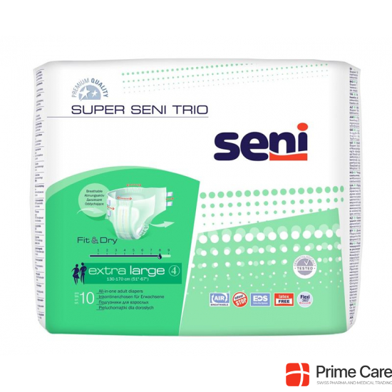 Super Seni Trio Inkontinenz Einl XL 10 Stück buy online