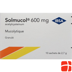 Solmucol 600mg 10 Beutel