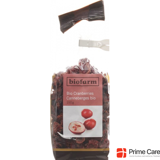 Biofarm Cranberries Bio Beutel 150g buy online