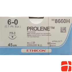 Prolene 45cm Blau 6-0 Fs-3 36 Stück