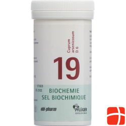 Pflueger Schüssler Nr. 19 Cupr Arseni Tabletten D 6 100