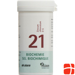 Pflueger Schüssler Nr. 21 Zinc Chlor Tabletten D 6 100g