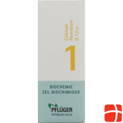 Pflueger Schüssler Nr. 1 Calc Fluo Tropfen D 12 30