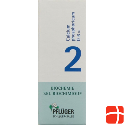 Pflueger Schüssler Nr. 2 Calc Phos Tropfen D 6 30ml