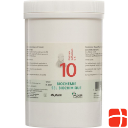 Pflueger Schüssler Nr. 10 Natr Sulf Tabletten D 6 1000g