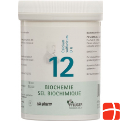 Pflueger Schüssler Nr. 12 Calc Sulf Tabletten D 6 250g