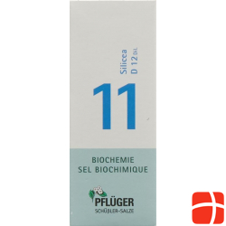 Pflueger Schüssler Nr. 11 Silicea Tropfen D 12 30ml