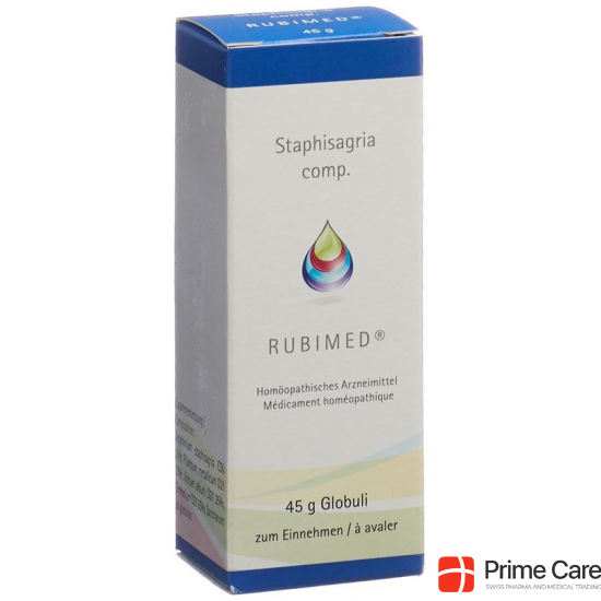 Rubimed Staphisagria Comp Globuli 45g buy online