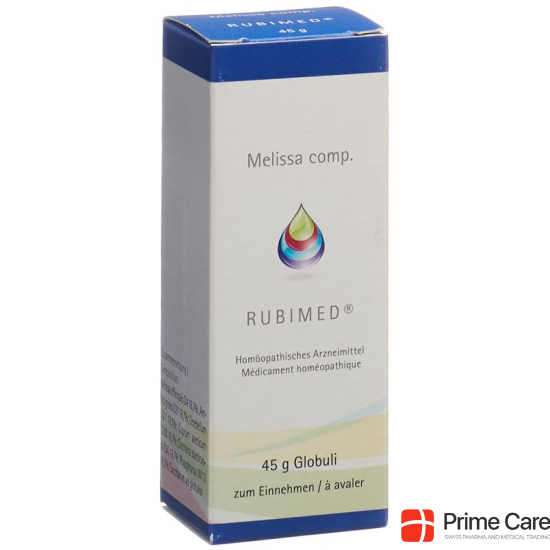 Rubimed Melissa Comp Globuli 45g buy online