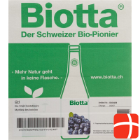 Biotta Bio Wald-Heidelbeere 6 Flasche 5dl