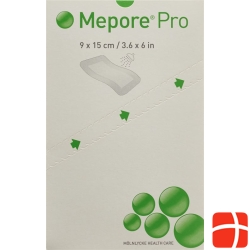 Mepore Pro Wundverband 15x9cm Wundkis 9x5cm Steril 40 Stück