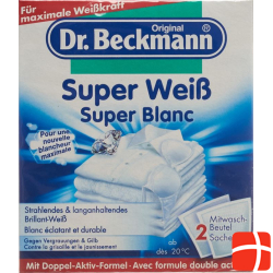Dr. Beckmann Super Weiss Beutel 2x 40g
