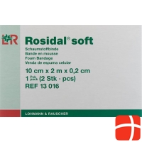 Rosidal Soft Schaumstoffbind 2.0mx10cmx0.2cm 2 Stück