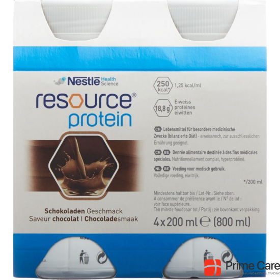 Resource Protein Schokolade 4x 200ml buy online