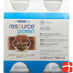 Resource Protein Kaffee 4x 200ml