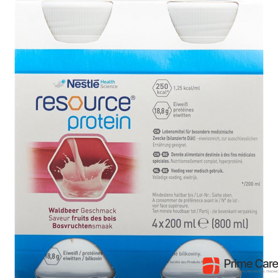 Resource Protein Waldbeeren 4x 200ml buy online