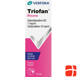 Triofan Schnupfen Nasentropfen Erwachsene/Kind 10ml