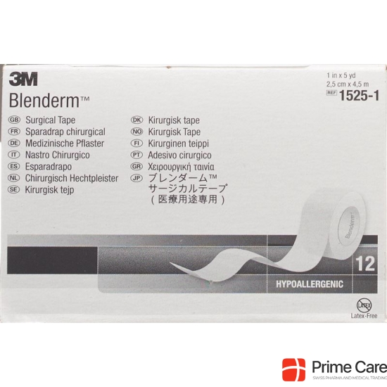 3M Blenderm Heftpflaster 25mmx4.57m Okklus 12 Stück buy online