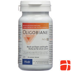 Oligobiane Fe Cu Kapseln 440mg 90 Stück