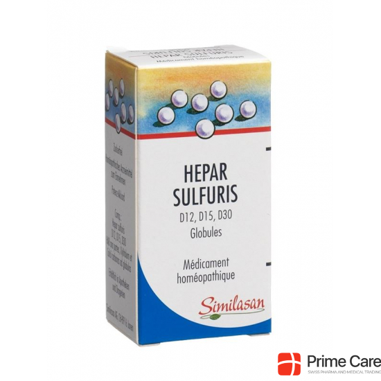 Similasan Hepar Sulfuris Globuli D12/D15/D30 15g buy online