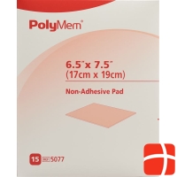 Polymem Wundverband 17x19cm Non Adhesive Steril 15 X