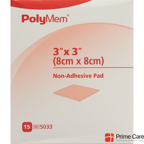 Polymem Wundverband 8x8cm Non Adhesive Steril 15 X buy online