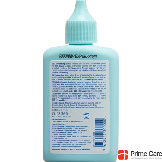 Curaprox Bdc 100 Daily Gel 60ml buy online