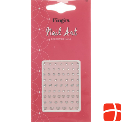 Fingrs 3D nail design self-adhesive M glitter