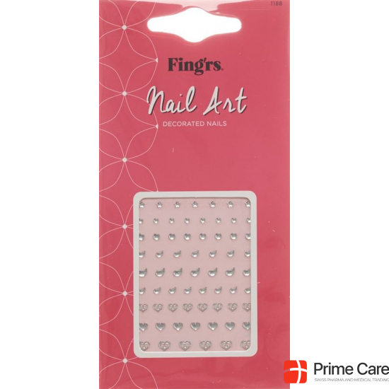 Fingrs 3D nail design self-adhesive M glitter buy online