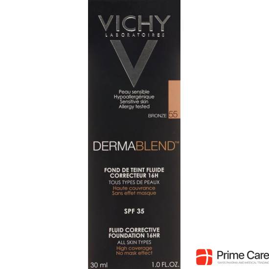 Vichy Dermablend Teintkorrigierendes Make-Up 55 Bronze 30ml buy online