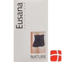 Eusana Nierenwärmer Velcro Grösse L Schwarz