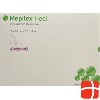 Mepilex Heel Schaumverband 13x20cm Silikon 5 Stück
