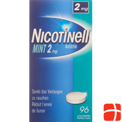 Nicotinell Lutschtabletten 2mg Mint 96 Stück