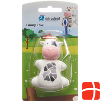 Miradent Funny Snapper Toothbrush Holder Cow