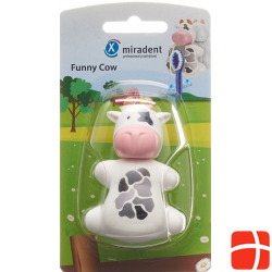 Miradent Funny Snapper Toothbrush Holder Cow