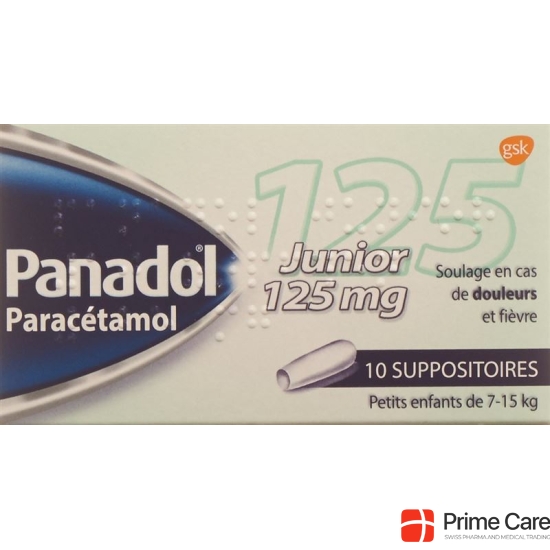 Panadol 125mg 10 Zäpfchen buy online