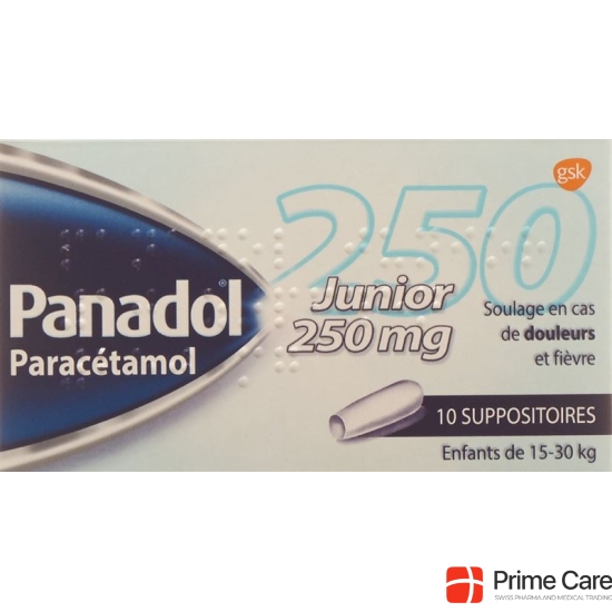 Panadol 250mg 10 Zäpfchen buy online