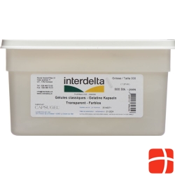 Gelatine Kapseln 000 Transparent Interdelta 500 Stück