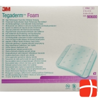 3M Tegaderm Foam Schaumkompresse 5.1x5.1cm Nicht Klebend 10 Stück