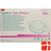 3M Tegaderm Foam Adhesive Schaumkompresse 6x7.6cm 10 Stück