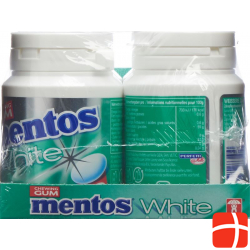 Mentos Gum White Spearmint 6x 75g