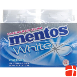 Mentos Gum White Sweetmint 6x 75g