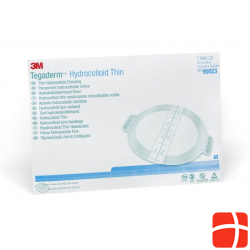 3M Tegaderm Hydrocolloid Thin 10x12cm Oval 10 Stück