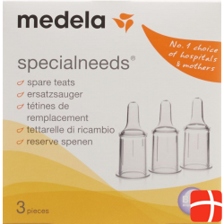 Medela Ersatzsauger specialneeds 3 Stück