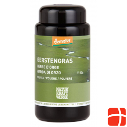 Naturkraftwerke Gerstengras Pulver Demeter 50g