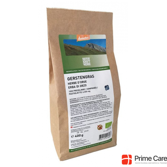 Naturkraftwerke Gerstengras Tabletten Demeter 1000 Stück buy online